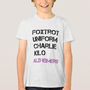 Foxtrot uniform Charlie Kilo, voor Heimers _1 Tri-Blend Shirt
