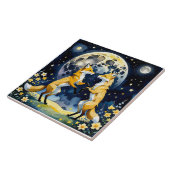 Foxtrot van Moonlight Tegeltje (Zijkant)