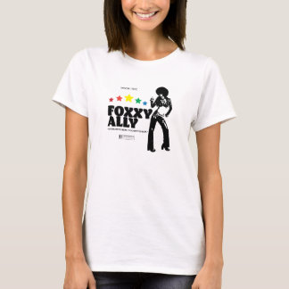 Foxxy Ally (zwart ontwerp) T-shirt