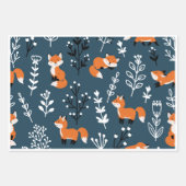 Foxy Blue Inpakpapier Vel (Voorkant 3)