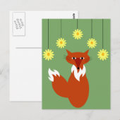 Foxy Briefkaart (Voorkant / Achterkant)