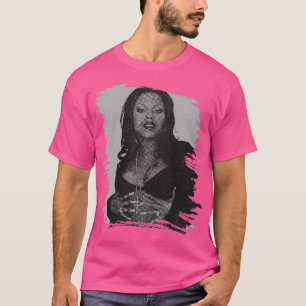 Foxy brown Retro poster T-shirt