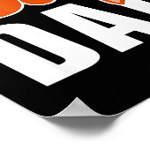 Foxy Dad Shirt Funny Father Gift Cute Fox Cartoon Poster (Hoek)