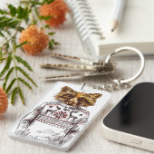 Foxy DPRY Fox Sleutelhanger (Voorkant Rechts)