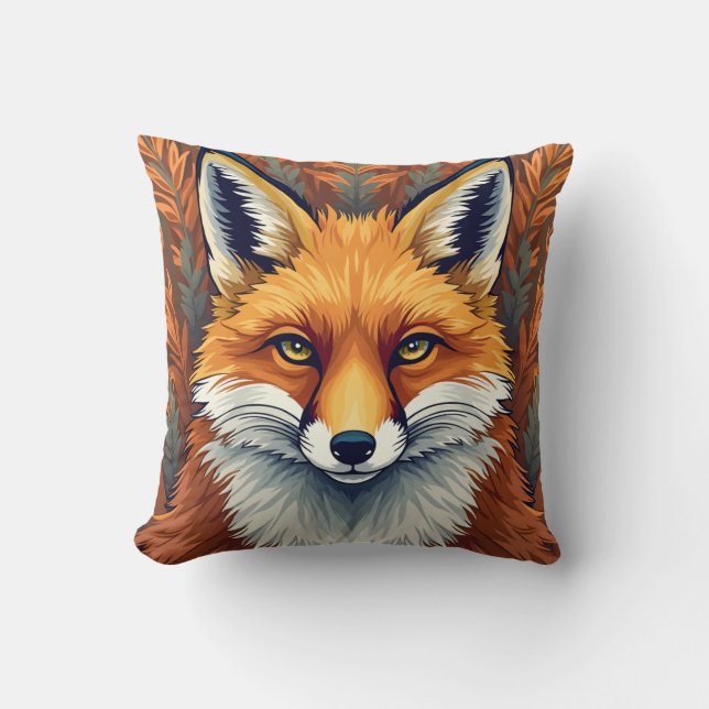 Foxy Dreams Pillow (bewerken) Kussen (Voorkant)