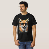 Foxy en Unbothered: Cool Fox Graphic T-shirt (Voorkant volledig)