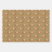 Foxy Florals cadeauverpakking Inpakpapier Vel (Voorkant)