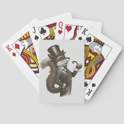 Foxy Fox Pokerkaarten (Achterkant)