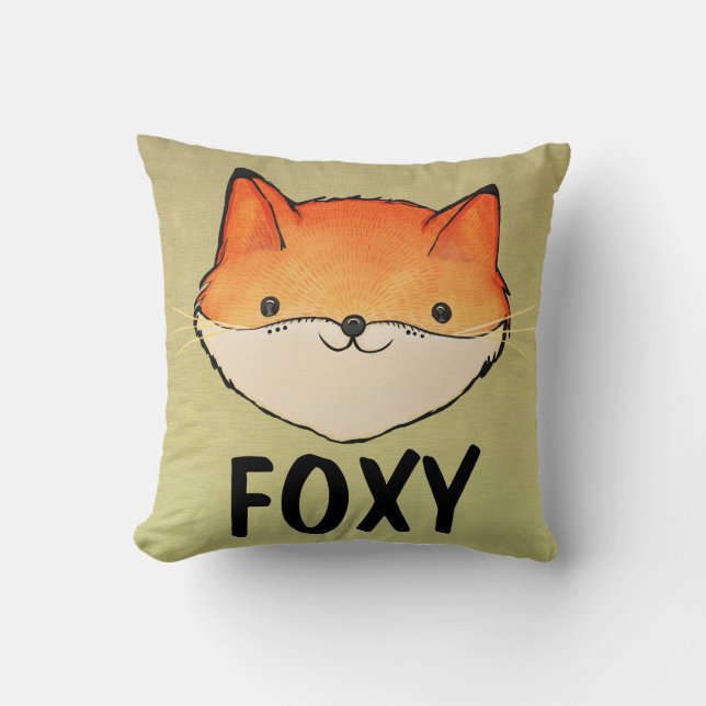 FOXY FOX SIERKUSSENNEN KUSSEN (Voorkant)