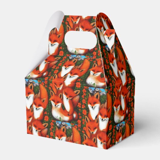 Foxy Fun Bedankdoosjes (Achterkant)