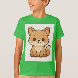 Foxy Fun _Schattige Fox Kinder T-shirt