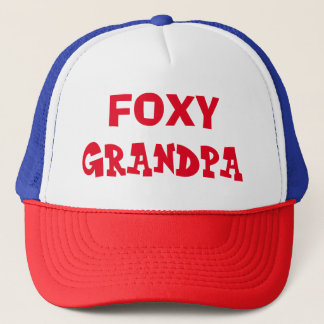 Foxy Grandpa Trucker Hat Trucker Pet