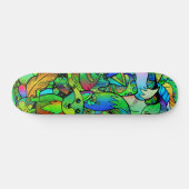 Foxy Green Skateboard (Horizontaal)