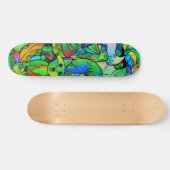 Foxy Green Skateboard (Horizontaal)