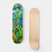 Foxy Green Skateboard (Voorkant)