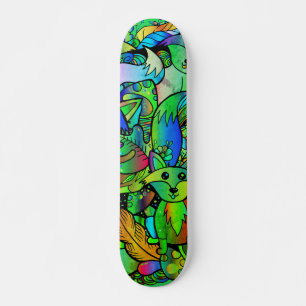 Foxy Green Skateboard