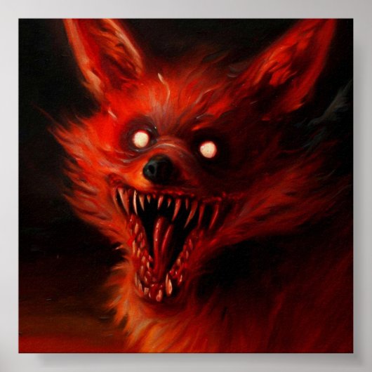 Foxy | Impression papier mat (Devant)