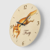 "Foxy" — Japanse schets van vossen Grote Klok (Hoek)