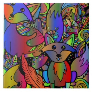 Foxy krijgen tegeltje