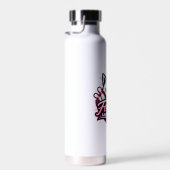 Foxy Ladies Bowling Team Logo Waterfles (Rechts)