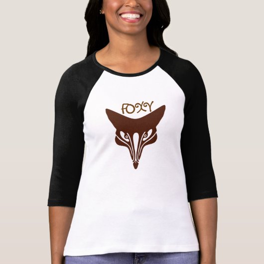 Foxy Lady_brown tint T-shirt (Voorkant)