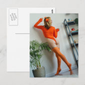 Foxy Lady, foto-briefkaart Briefkaart (Voorkant / Achterkant)