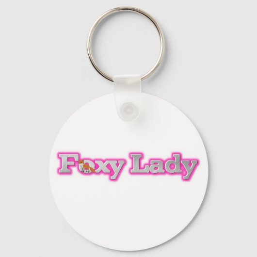 FOXY LADY SLEUTELHANGER (Voorkant)