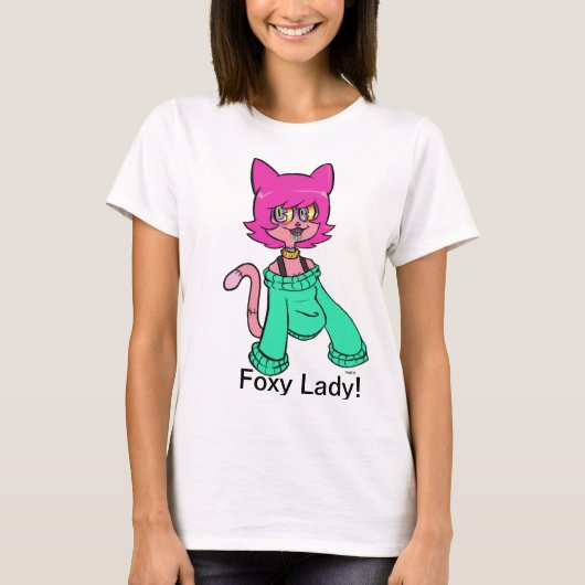 Foxy Lady T-shirt (Voorkant)