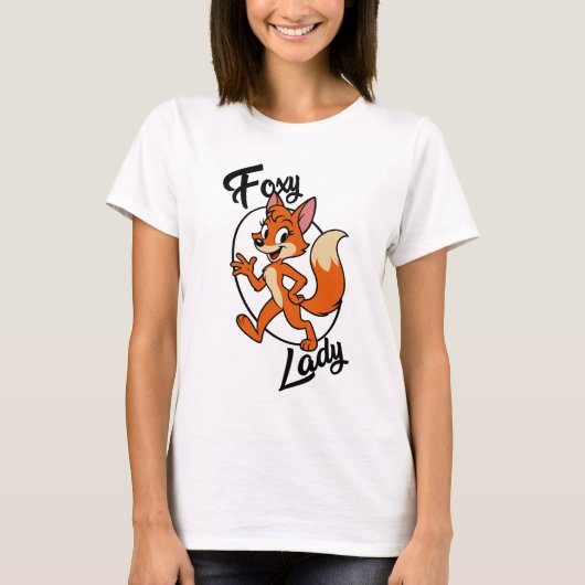 Foxy Lady T-shirt (Voorkant)
