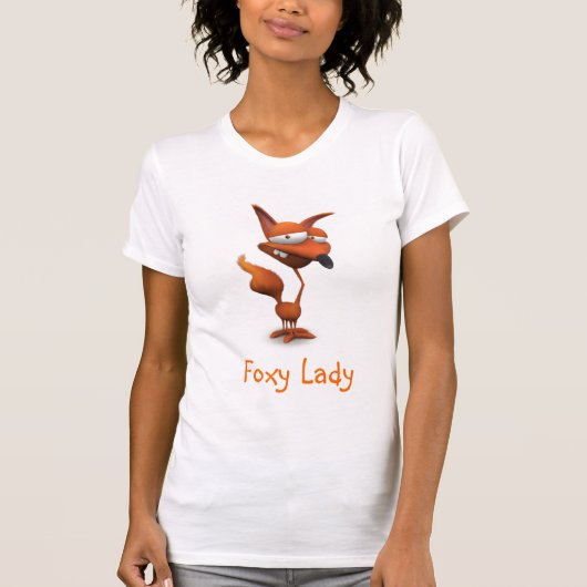 Foxy Lady T-shirt (Voorkant)