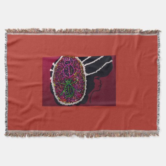 Foxy Ladybug Bride Deken (Voorkant)