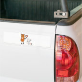 Foxy Love Bumpersticker (Op Truck)