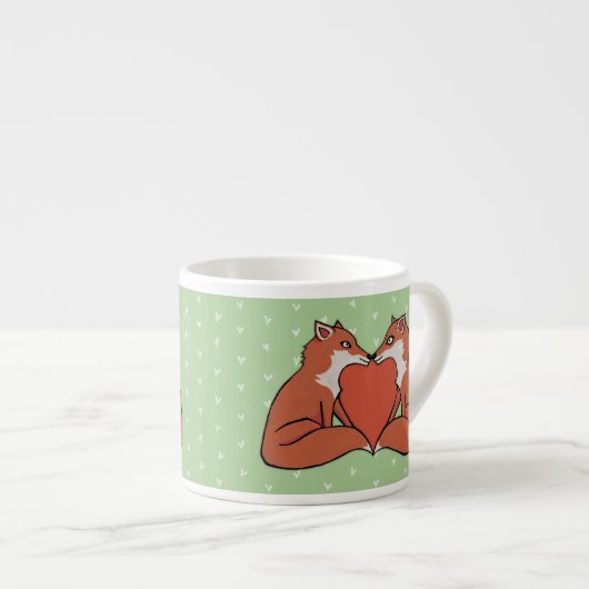 Foxy Love Espresso Mug (Devant droit)