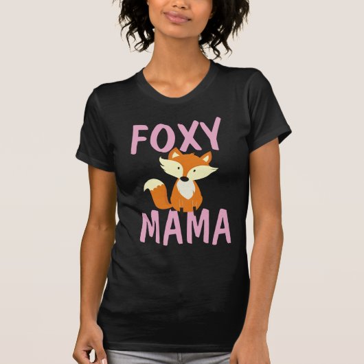 FOXY MAMA MOM T-SHIRS T-SHIRT (Voorkant)