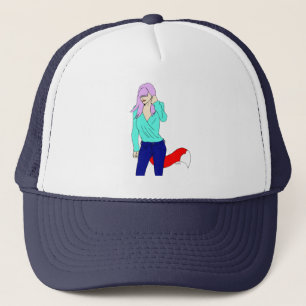 foxy meisje trucker pet