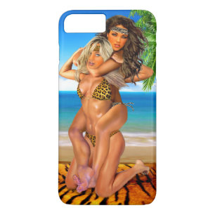 Foxy Oerwoud Wrestlers iPhone 8 Plus / 7 Plus Hoesje