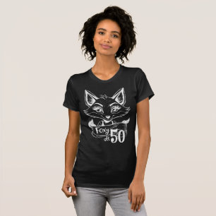 Foxy op 50   50e verjaardagsfeest, Schattige Vixen T-shirt