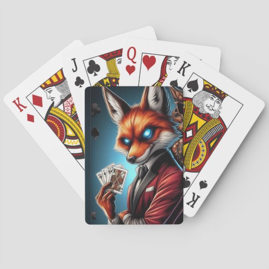 Foxy Pokerkaarten (Achterkant)