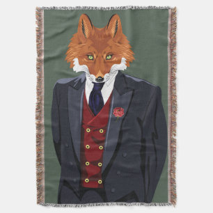 Foxy Portrait Deken