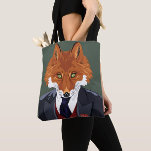 Foxy Portrait Draagtas