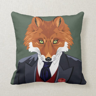 Foxy Portrait Kussen