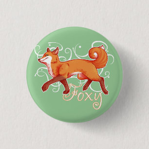 Foxy Ronde Button 3,2 Cm