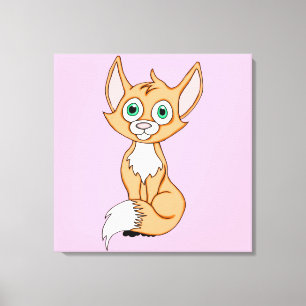 Foxy Roxy 24 x 24 Canvas Afdruk