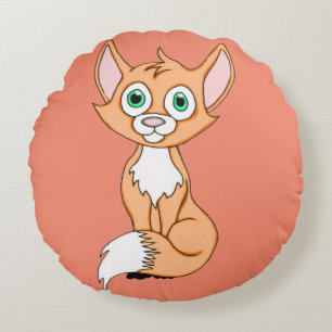 Foxy Roxy Round Sierkussen Rond Kussen