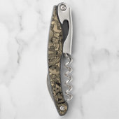 Foxy Sepia Tone Kurkentrekker (Achterkant)