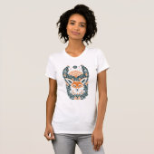 Foxy Sunrise T-shirt (Voorkant volledig)