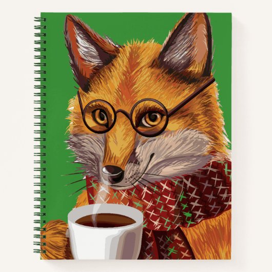 Foxy Tea Time Notitieboek (Voorkant)