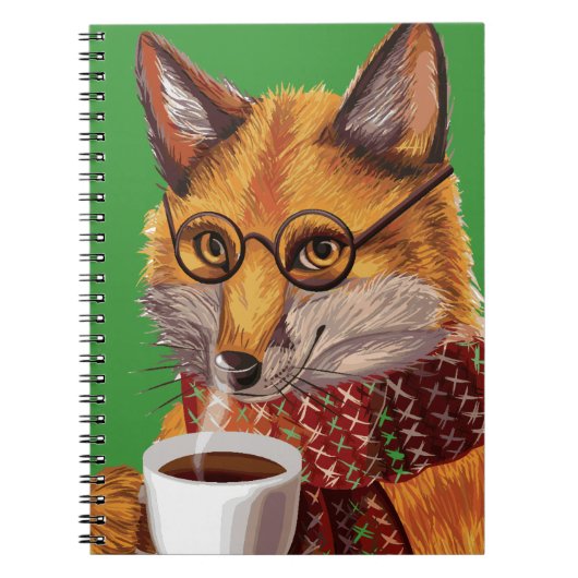 Foxy Tea Time Notitieboek (Voorkant)