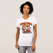 Foxy voor Schattigee Fox T-shirt (Voorkant volledig)