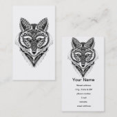 Foxy Wolf Visitekaartje (Voorkant / Achterkant)